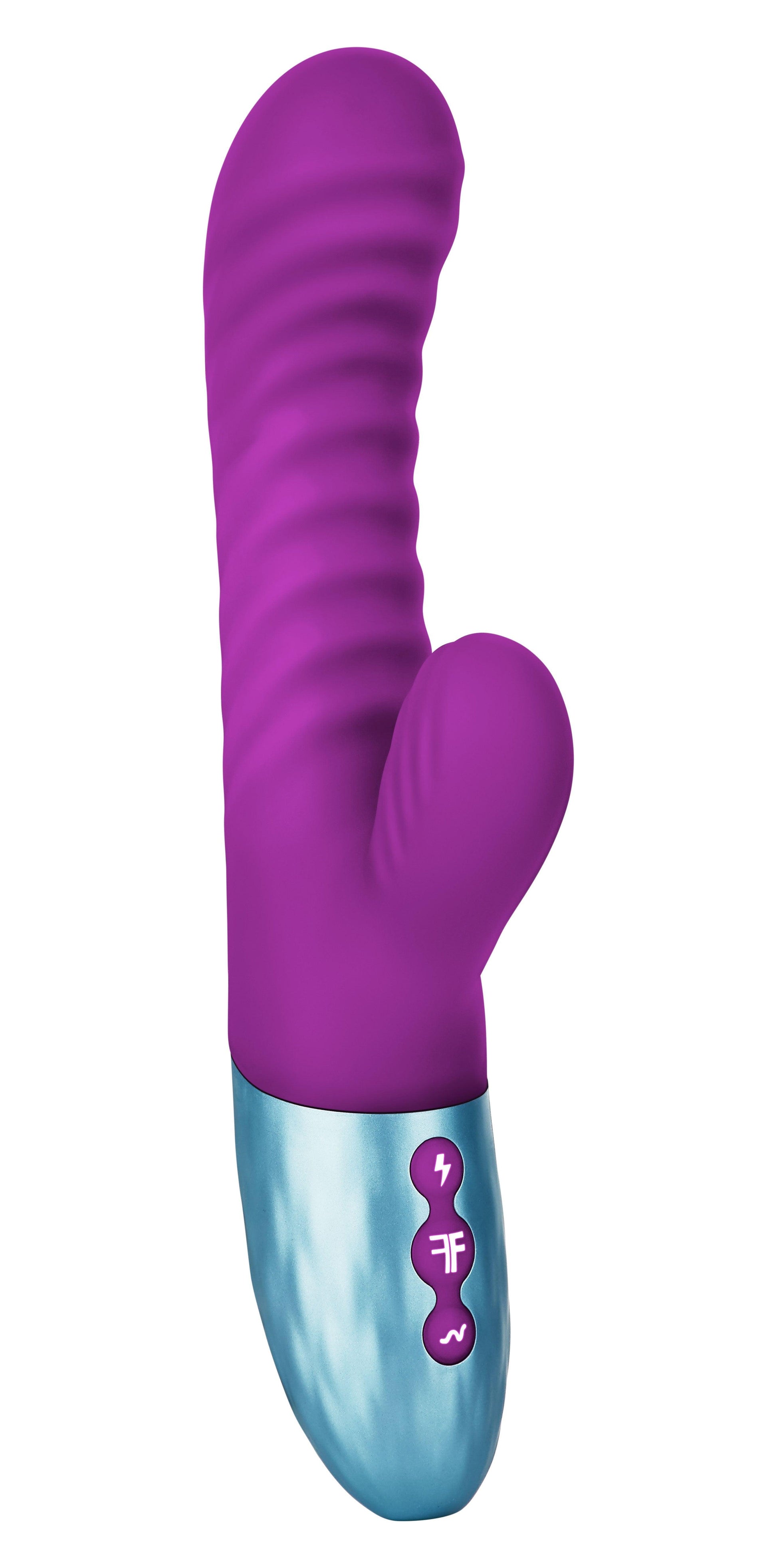 Delola Liquid Silicone Rabbit - Purple - Love It Wet