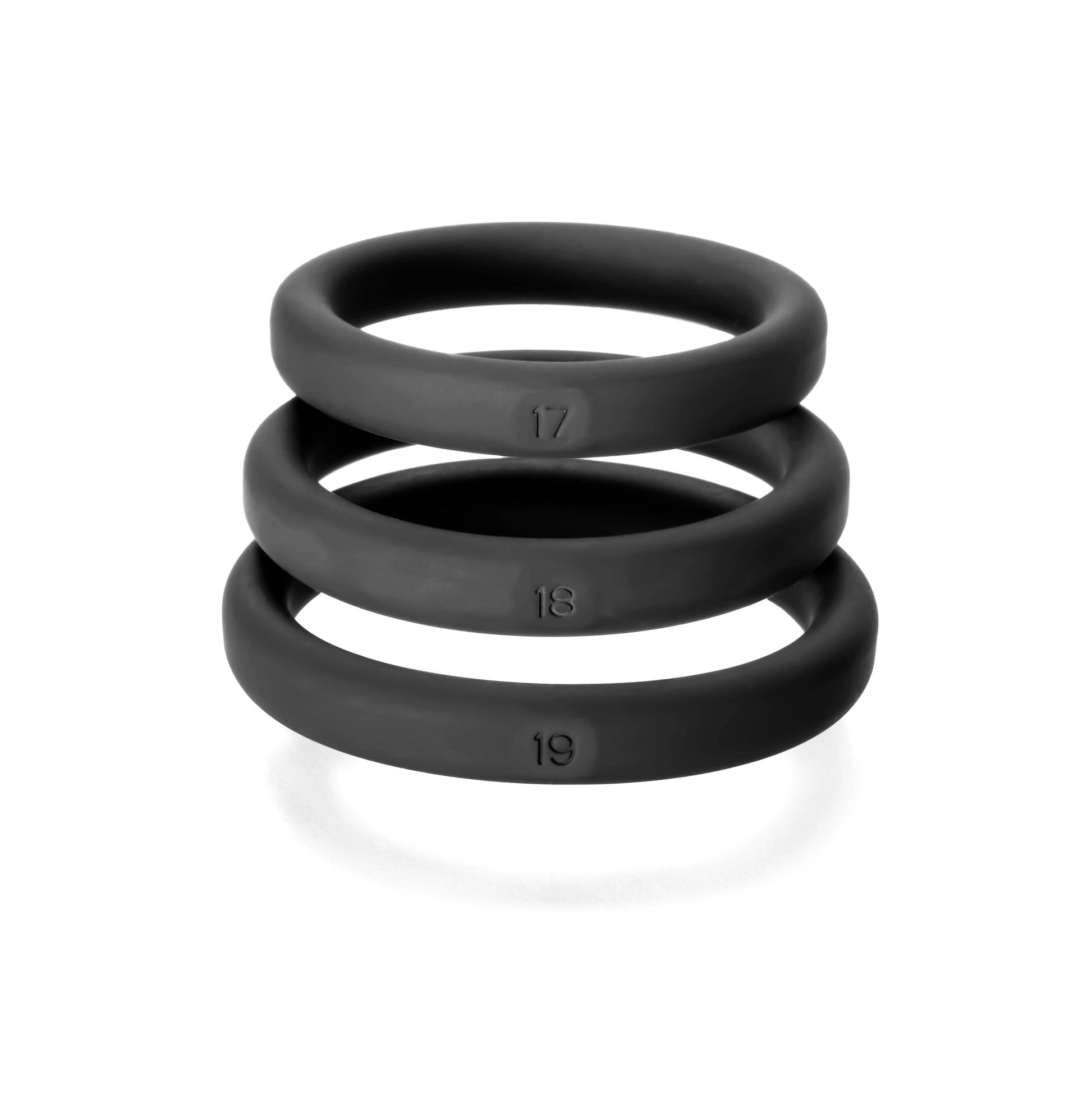 Xact- Fit 3 Premium Silicone Rings - #17, #18, #19 - Love It Wet