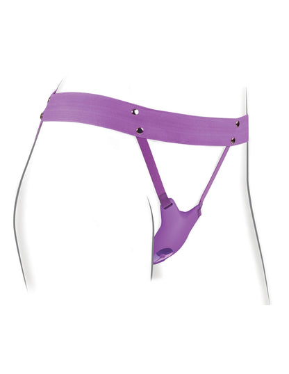 Ultimate Butterfly Strap-on - Purple - Love It Wet