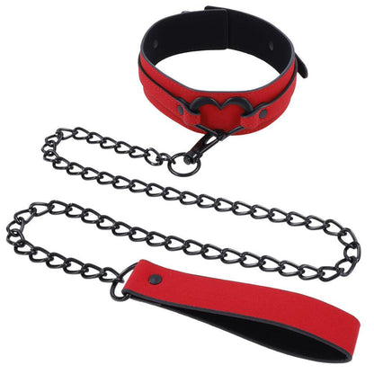 Amor Collar and Leash - Red - Love It Wet