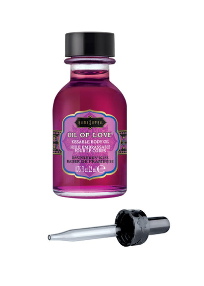 Oil of Love - Raspberry Kiss - 0.75 Fl. Oz. / 22 ml - Love It Wet