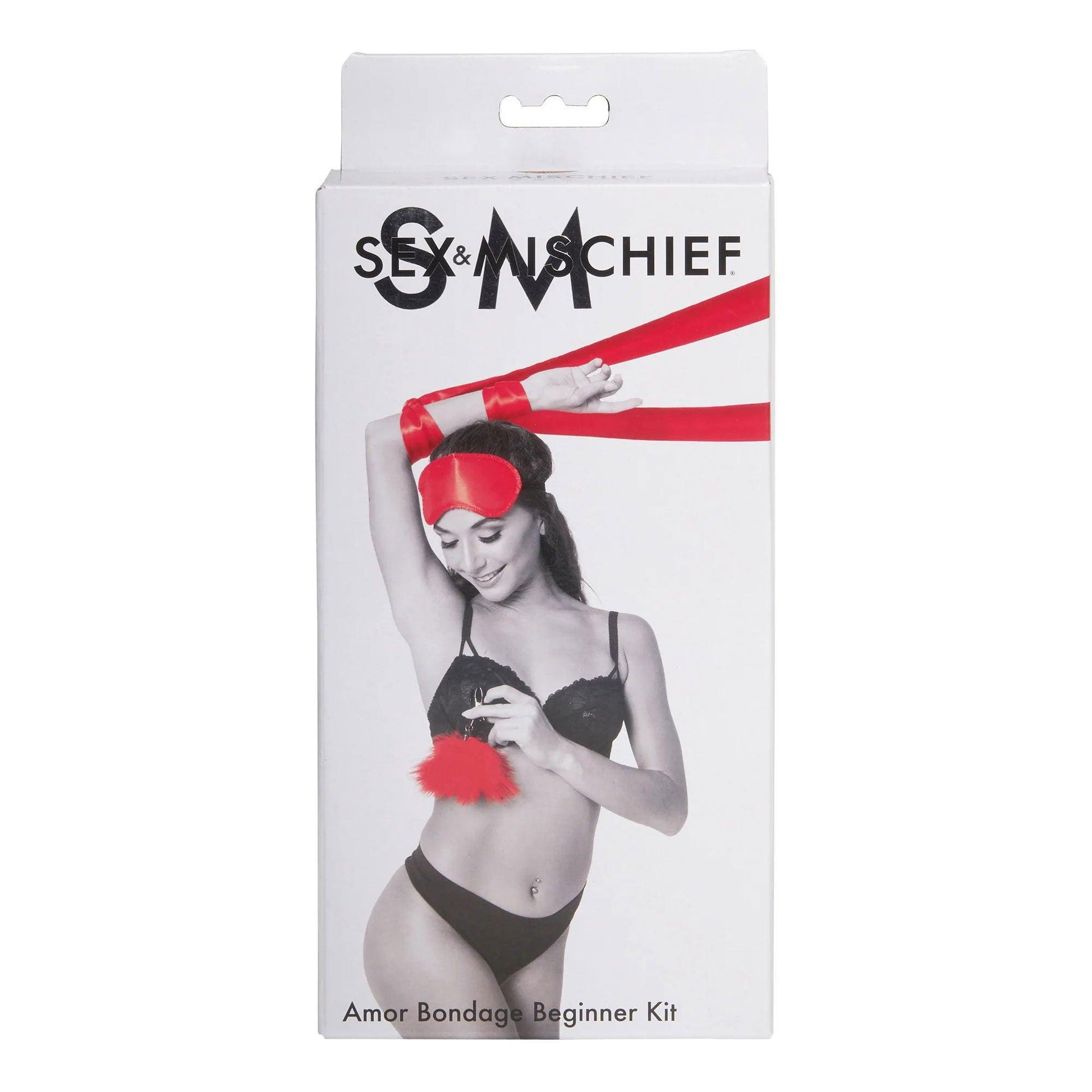 Amor Bondage Begginer Kit - Red - Love It Wet