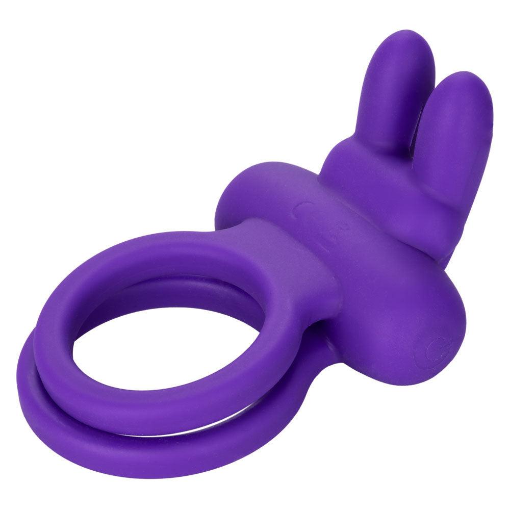 Silicone Rechargeable Dual Rockin' Rabbit Enhancer - Love It Wet