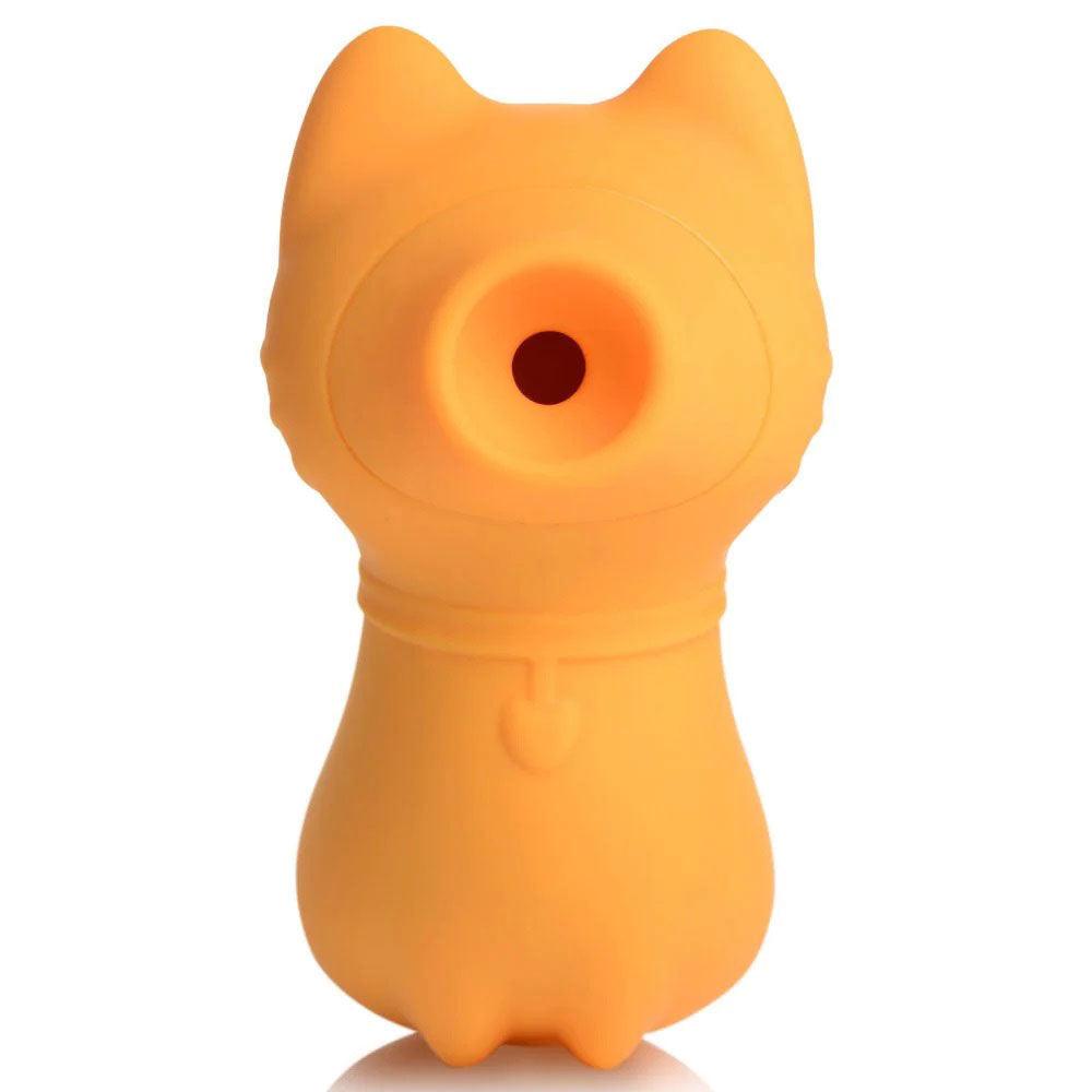 Sucky Kitty 7x Clitoral Stimulator - Orange - Love It Wet