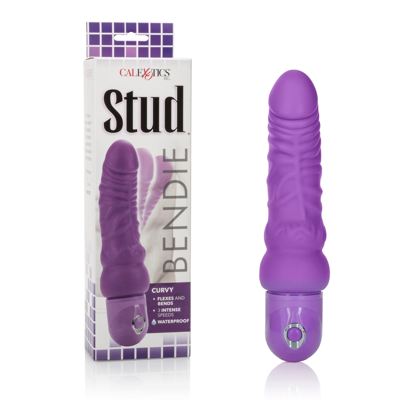 Bendie Power Stud - Curvy - Pink - Love It Wet