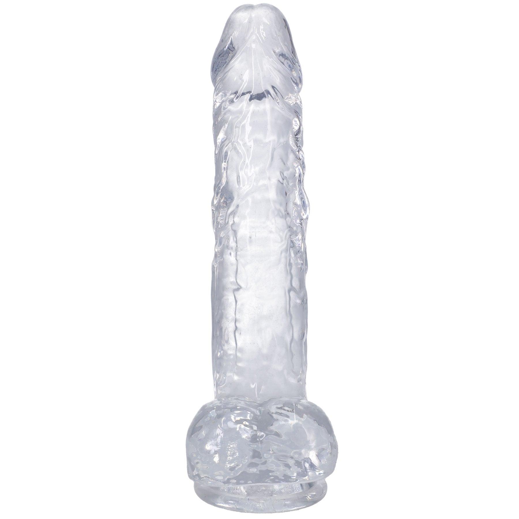 Really Big Dick in a Bag 10 Inch - Clear - Love It Wet