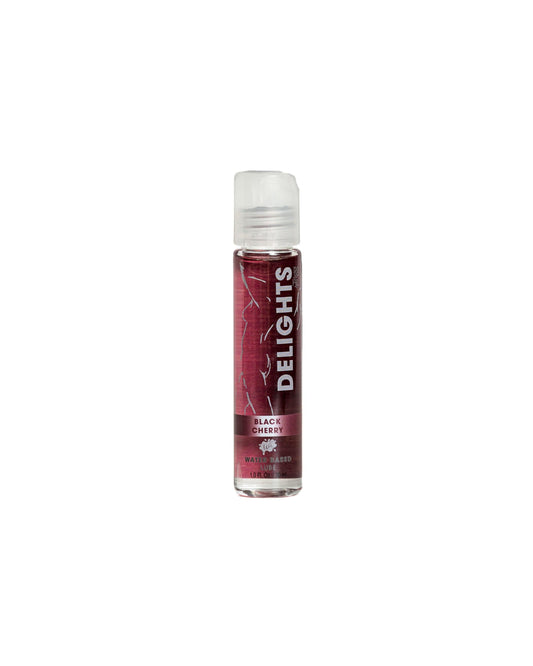 Delight Water Based - Black Cherry - Flavored Lube 1 Oz - Love It Wet