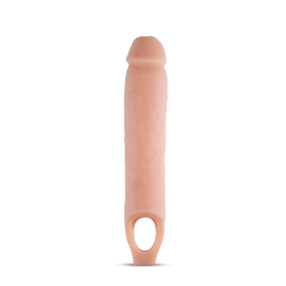 Performance - 11.5 Inch Cock Sheath Penis Extender - Vanilla - Love It Wet