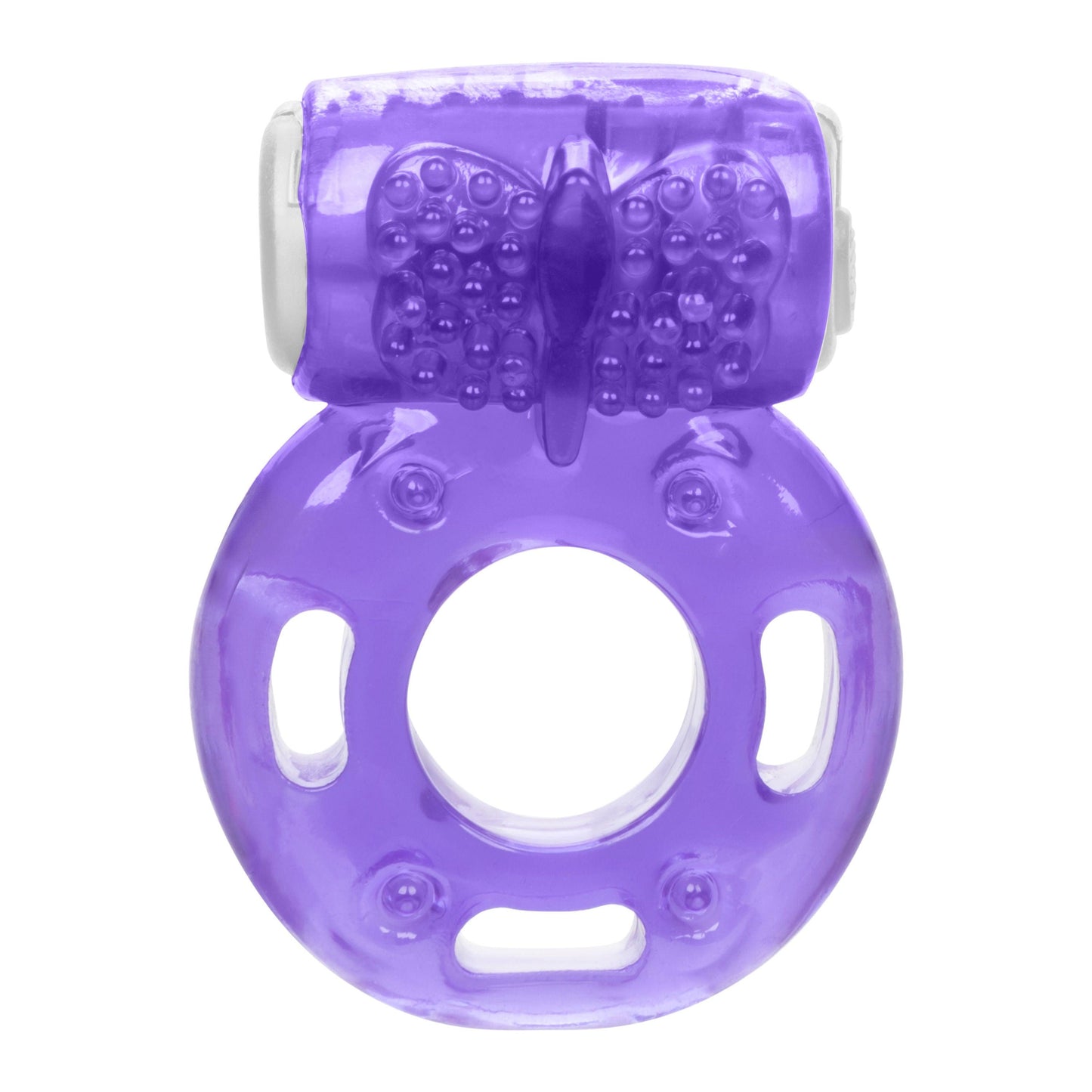 Foil Pack Vibrating Ring - Purple - Love It Wet