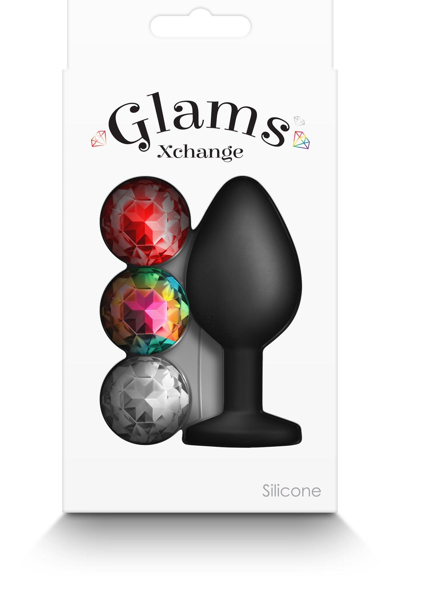 Glams Xchange Round - Medium - Black - Love It Wet