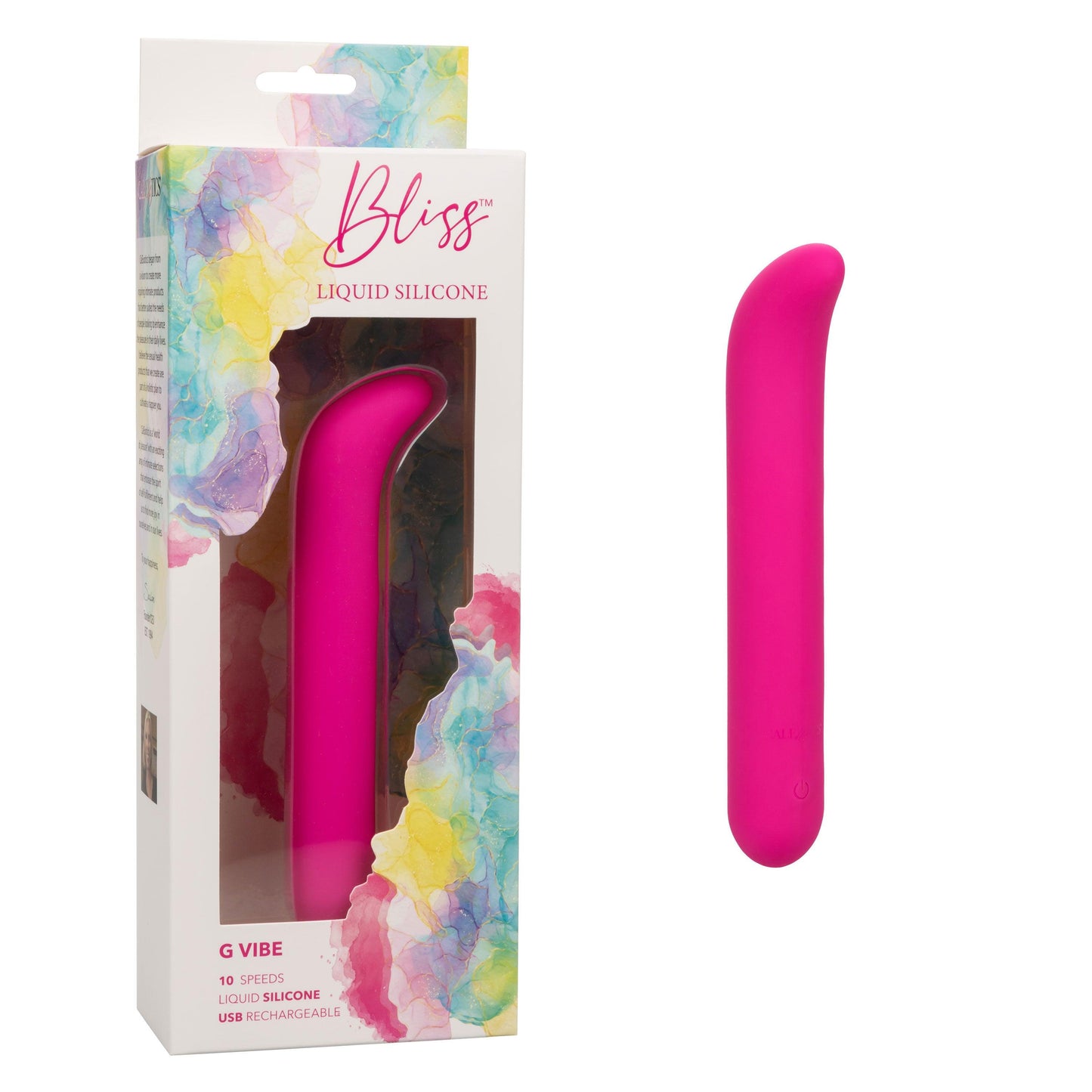 Bliss Liquid Silicone G Vibe - Pink - Love It Wet