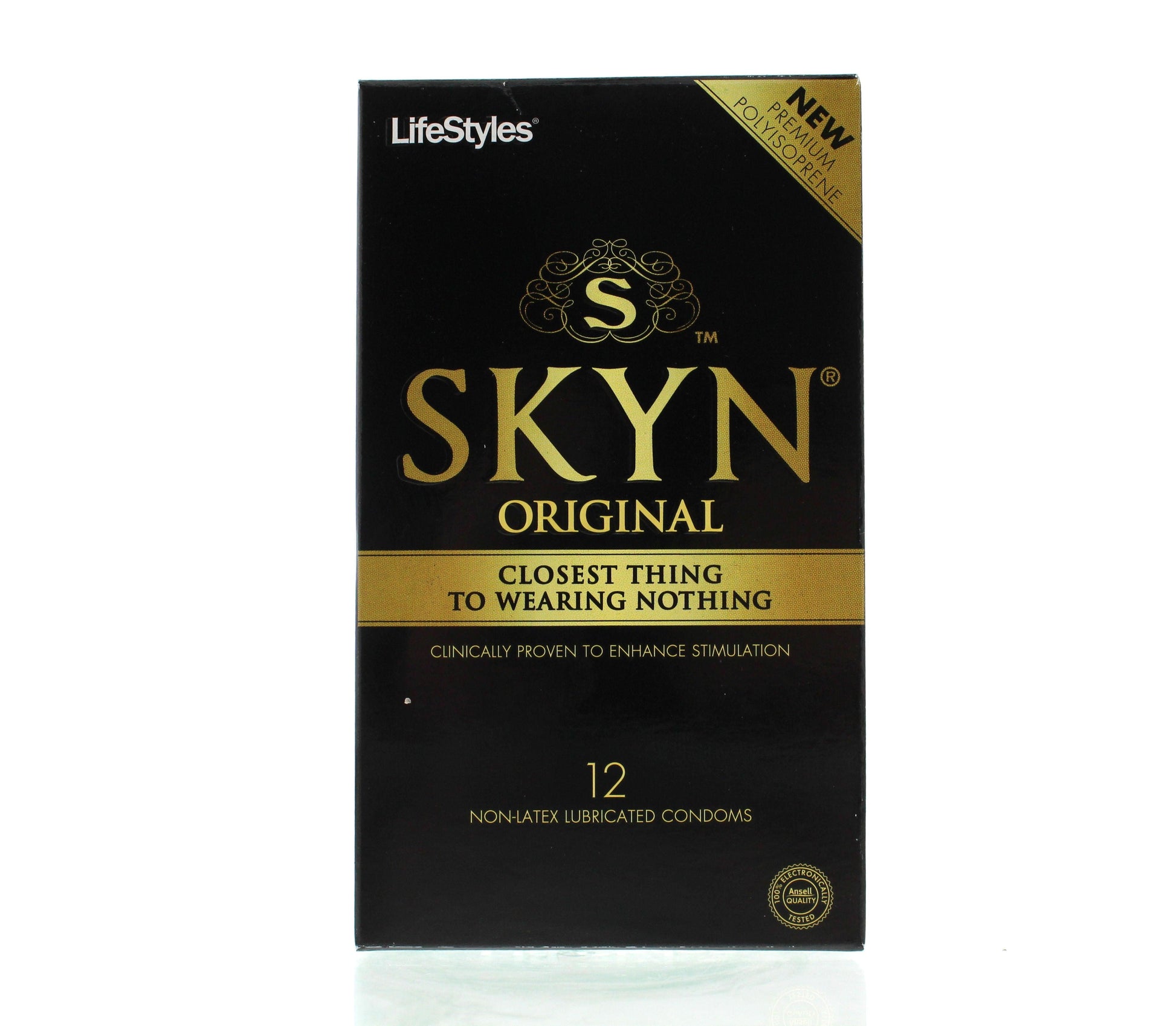 Skyn Original - Non-Latex Lubricated Condoms - 3 Pack - Love It Wet