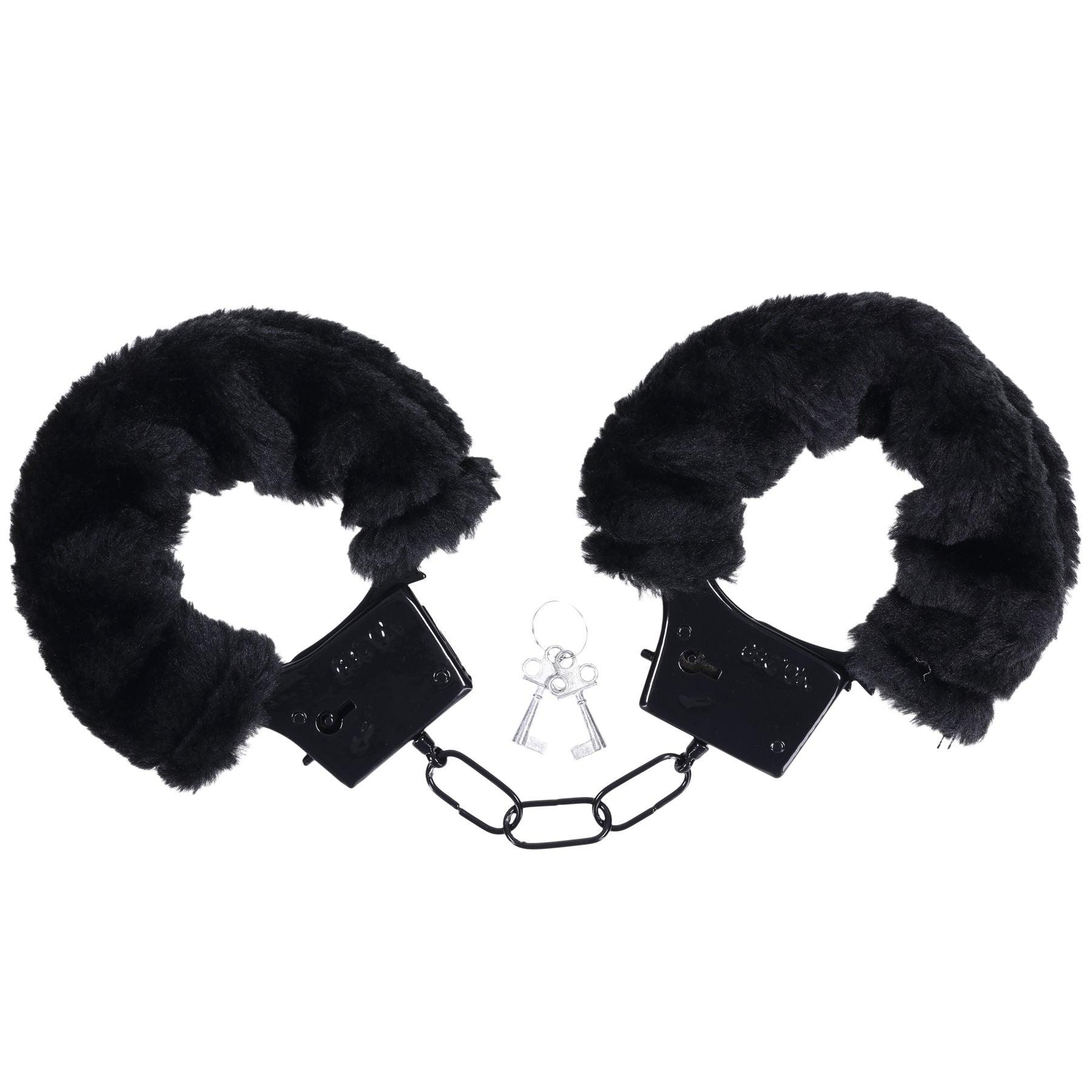 Merci - Fluff Cuffs - Black - Love It Wet