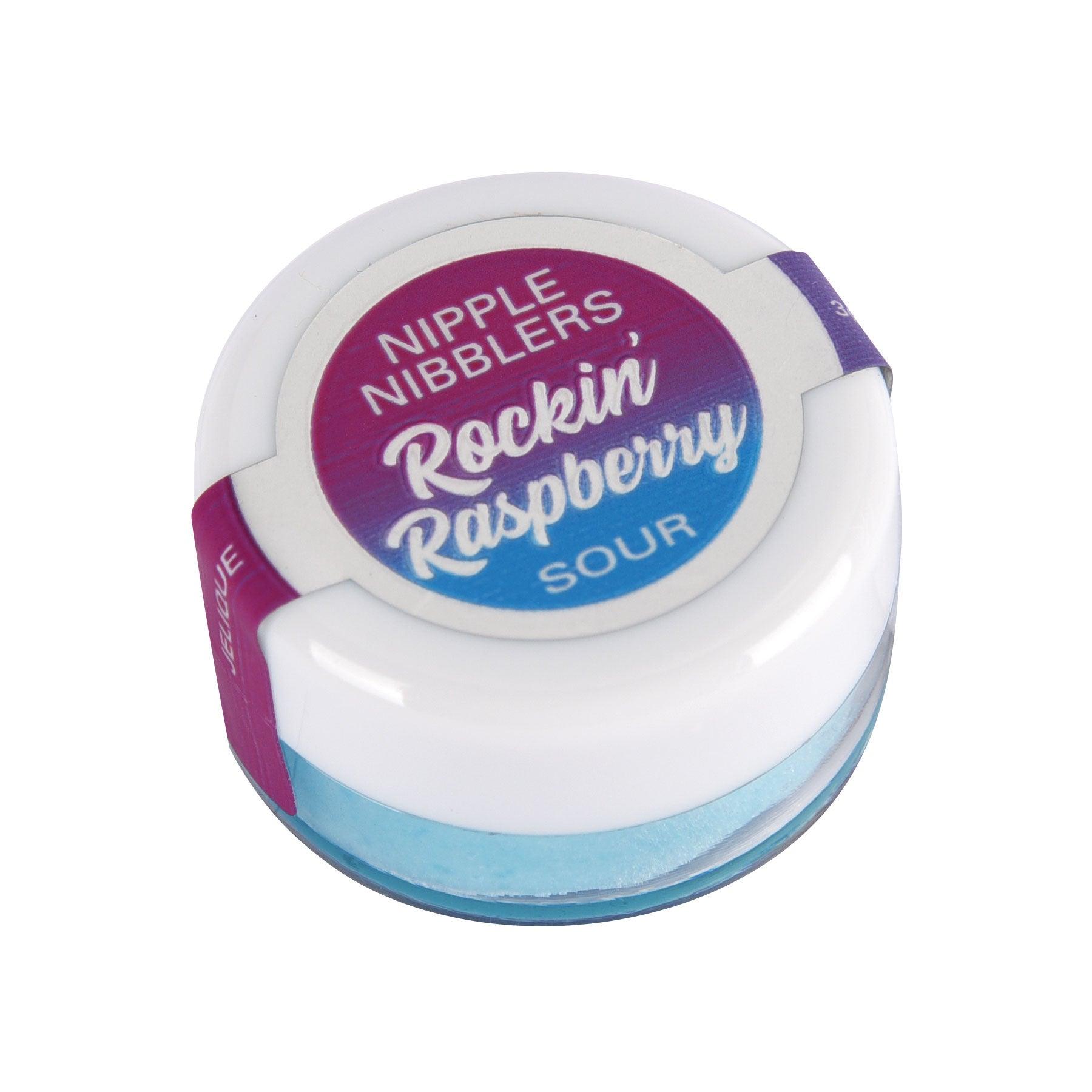 Nipple Nibbler Sour Pleasure Balm Rockin' Raspberry - 3 G Jar - Love It Wet