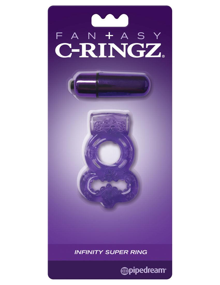 Fantasy C-Ringz Infinity Super Ring Purple - Love It Wet