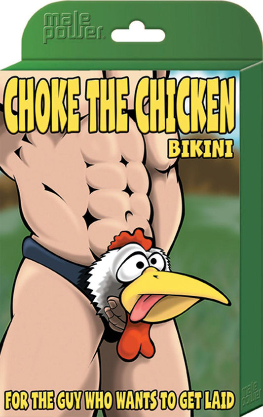 Choke the Chicken Bikini - One Size - Black - Love It Wet