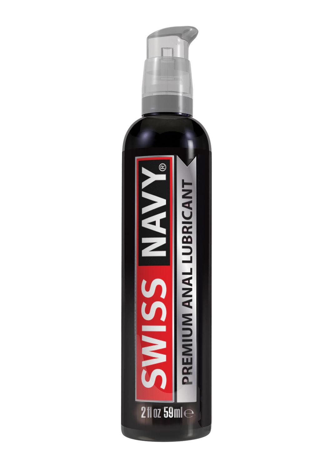 Swiss Navy Premium Silicone Anal Lubricant - 8 Oz. - Love It Wet