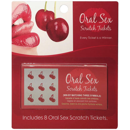 Oral Sex Scratch Tickets - Love It Wet