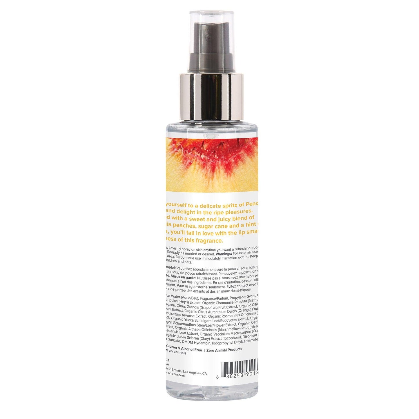 Coochy Oh So Tempting Fragrance Mist - Peachy Keen - 4 Fl. Oz. - Love It Wet