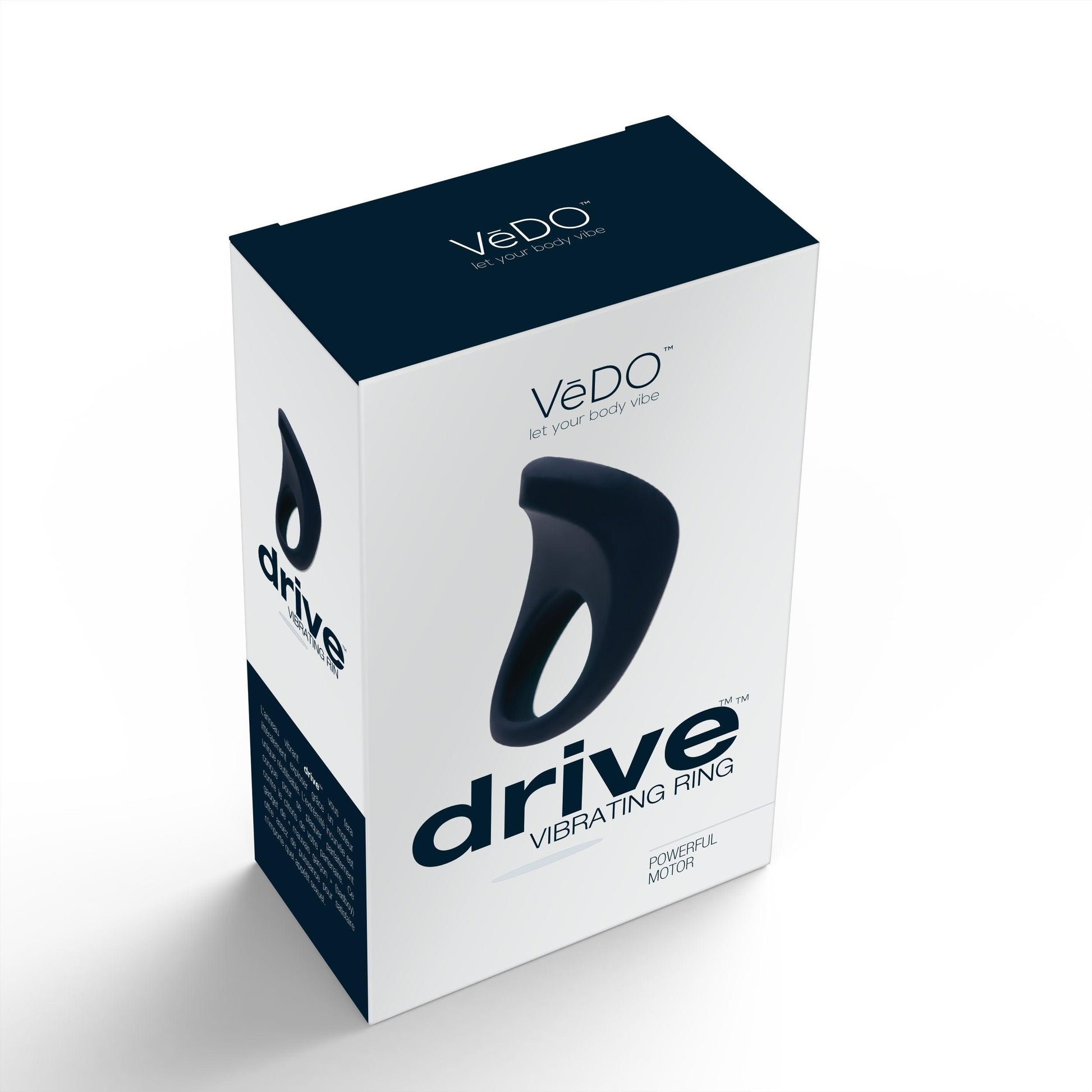 Drive Vibrating Ring - Just Black - Love It Wet