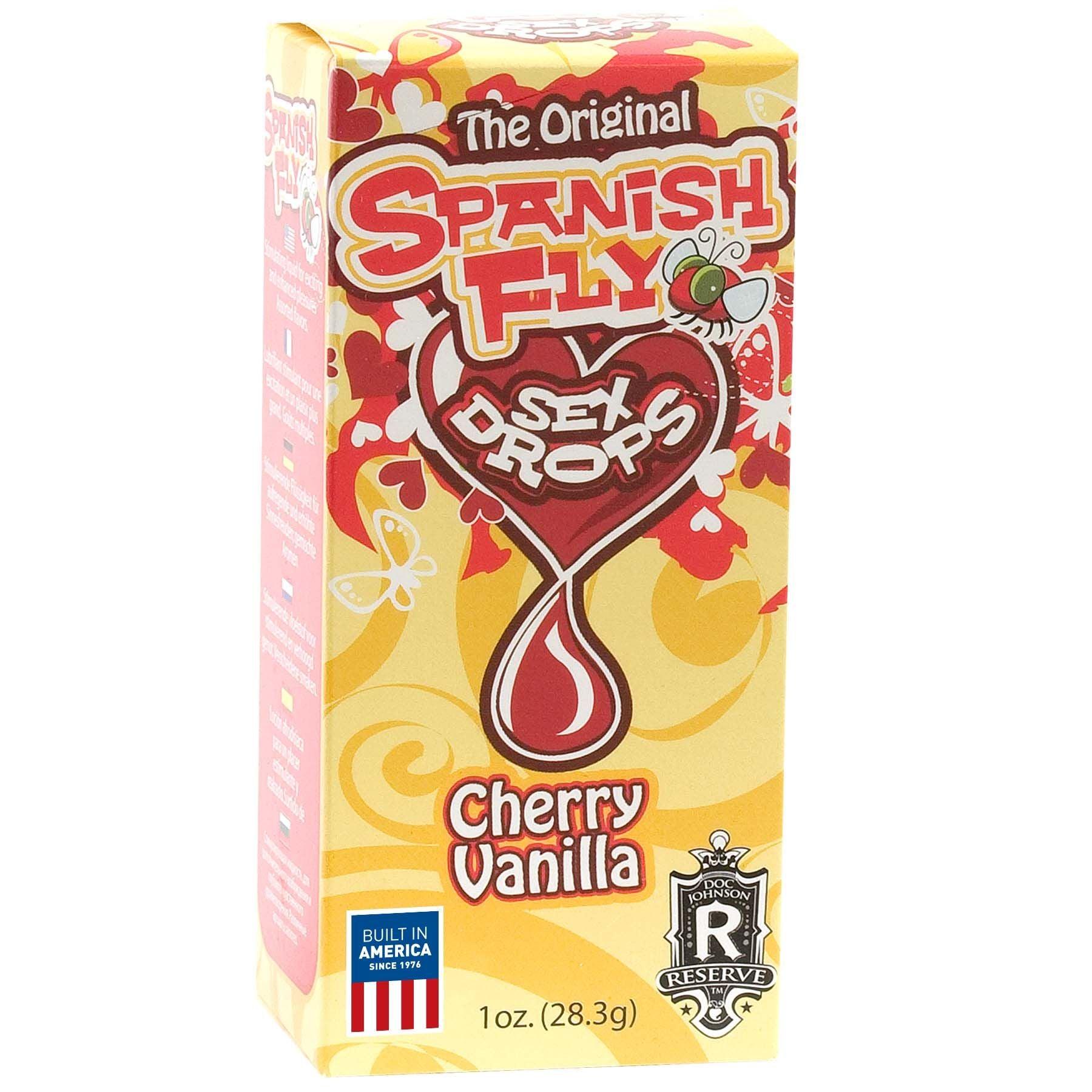 Spanish Fly - 1 Fl. Oz. - Cherry Vanilla - Love It Wet