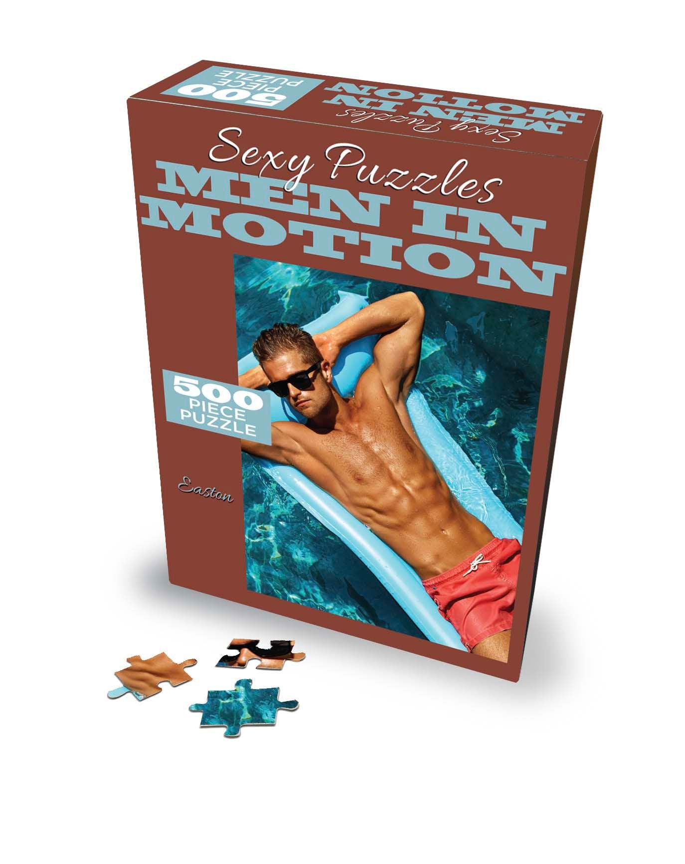 Sexy Puzzles - Men in Motion - Easton - Love It Wet