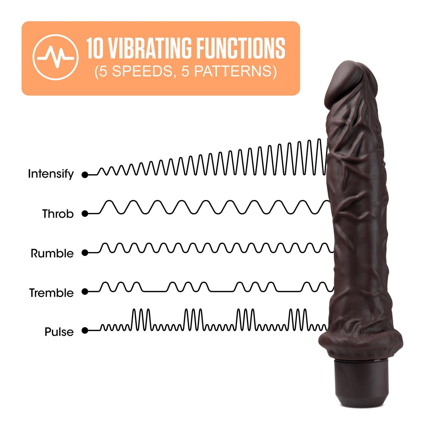 Dr. Skin Silicone - Dr. Richard - 9 Inch Vibrating Dildo -Beige - Love It Wet