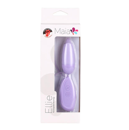 Ellie Wired Bullet Vibrator - Purple - Love It Wet