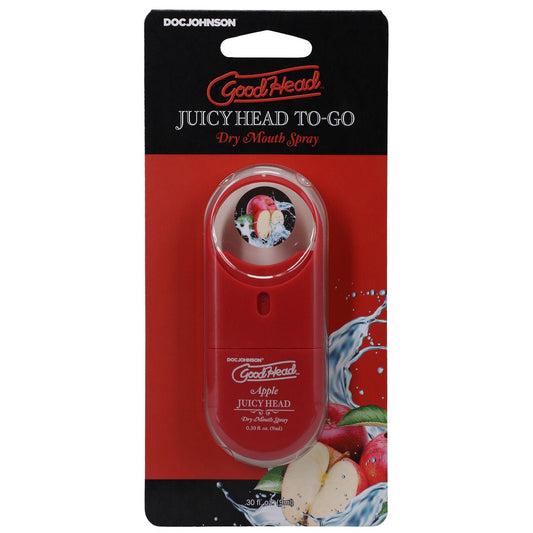 Goodhead - Juicy Head Dry Mouth Spray to-Go .30 Fl - Apple - Love It Wet