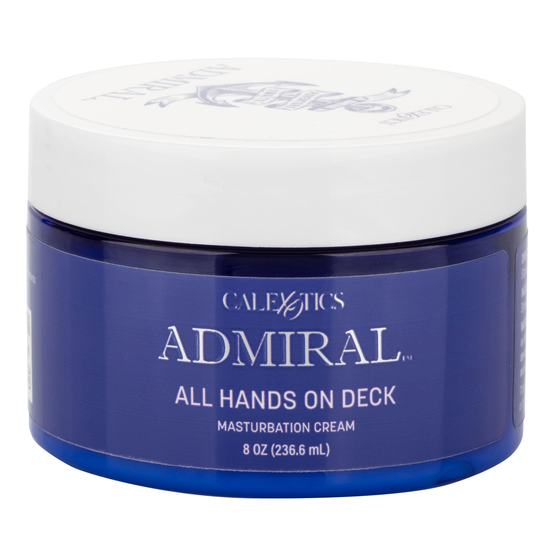 Admiral All Hands on Deck Masturbation Cream 8 Oz - Love It Wet