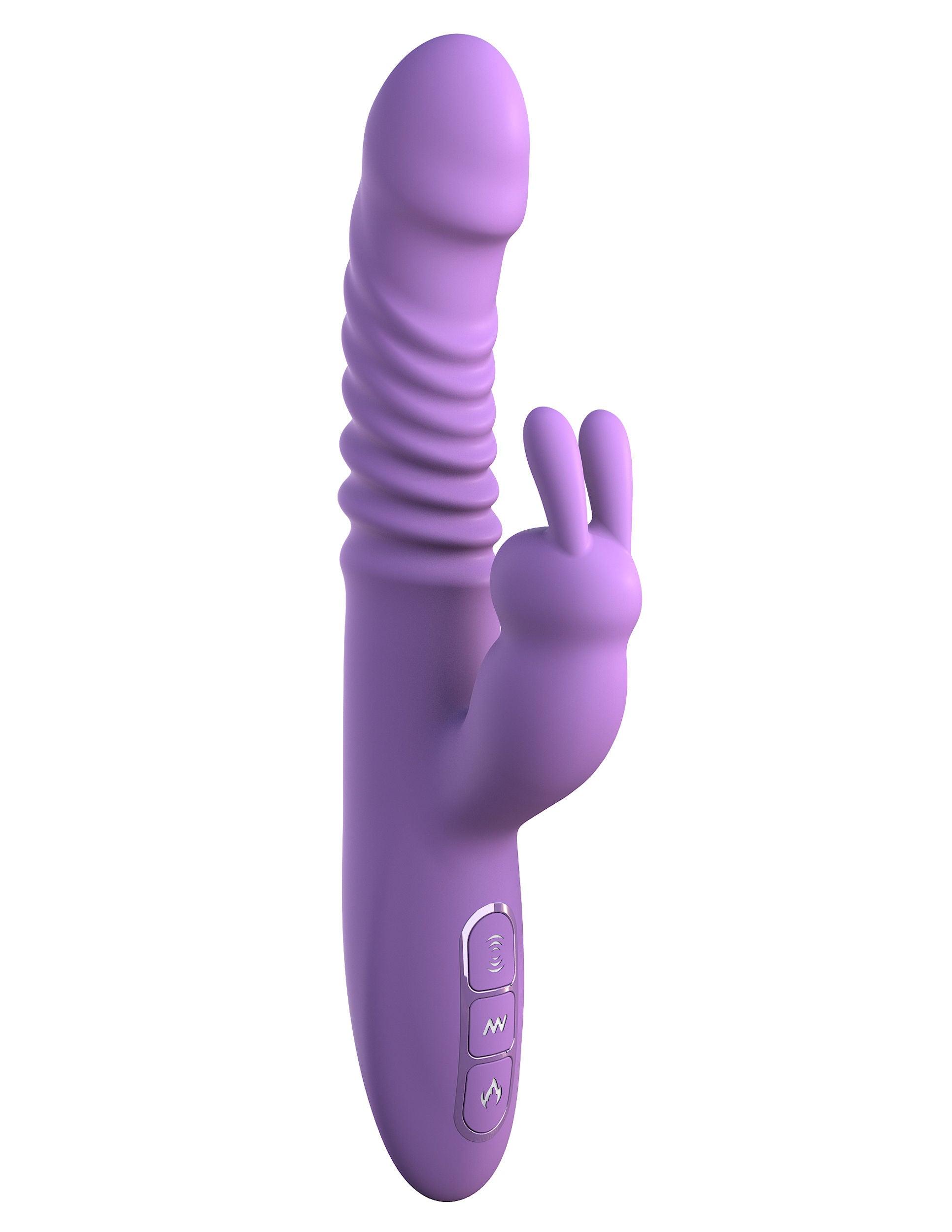 Fantasy for Her Her Thrusting Silicone Rabbit - Love It Wet