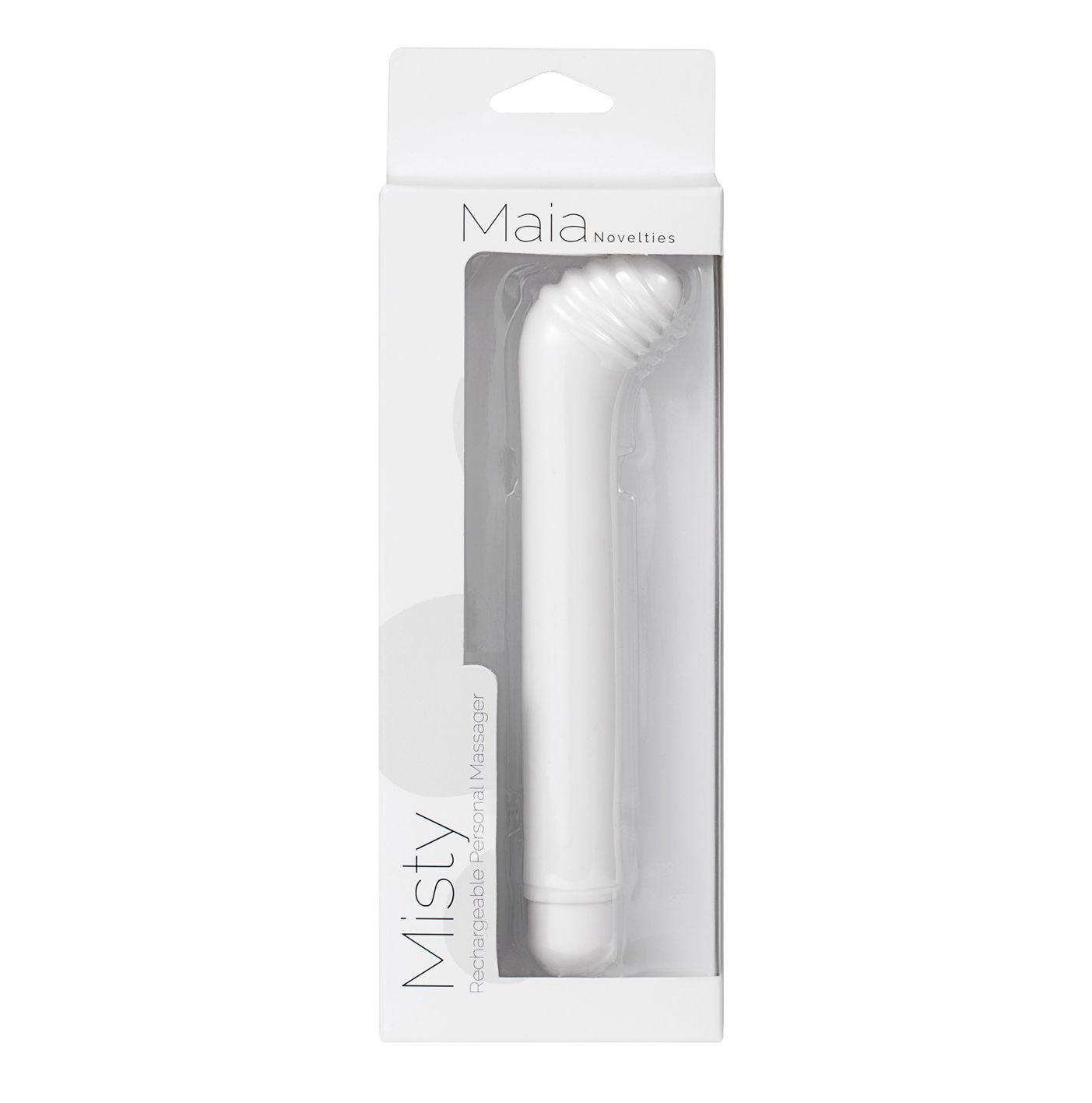 Misty G-Spot Vibrator - White - Love It Wet