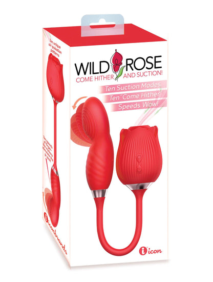 Wild Rose Come Hither and Suction - Red - Love It Wet