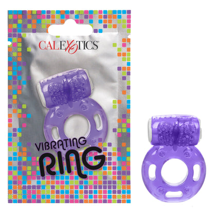 Foil Pack Vibrating Ring - Purple - Love It Wet