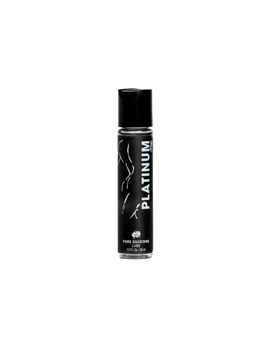 Wet Platinum - Lubricante de silicona 1 Oz