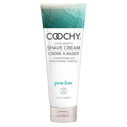 Coochy Shave Cream - Green Tease - 7.2 Oz - Love It Wet