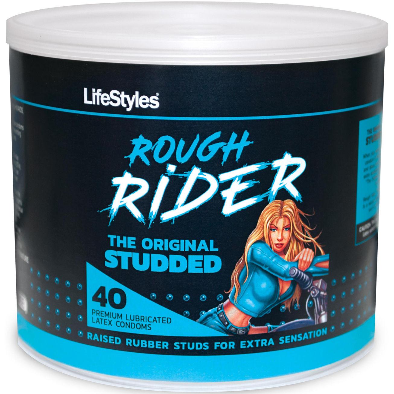 Lifestyles Rough Rider - 40 Count Jar - Love It Wet