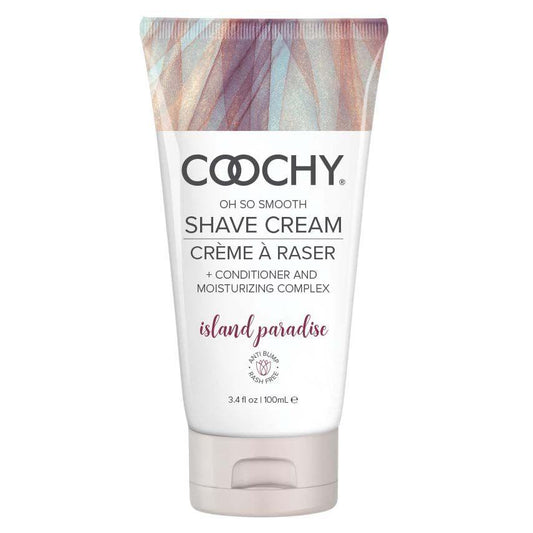 Coochy Shave Cream - Island Paradise - 3.4 Oz - Love It Wet