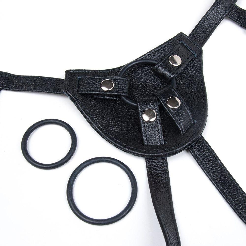 Terra Firma Dee Dildo Harness - Black - Love It Wet