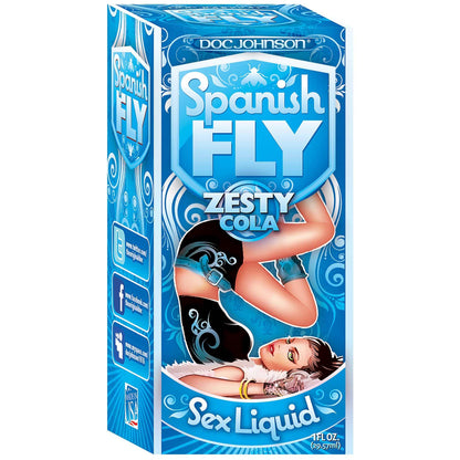 Spanish Fly Sex Drops - 1 Fl. Oz. - Zesty Cola - Love It Wet