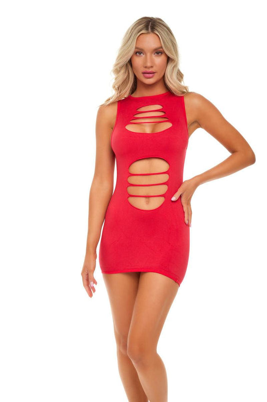 Can't Commit Dress - One Size - Red - Love It Wet