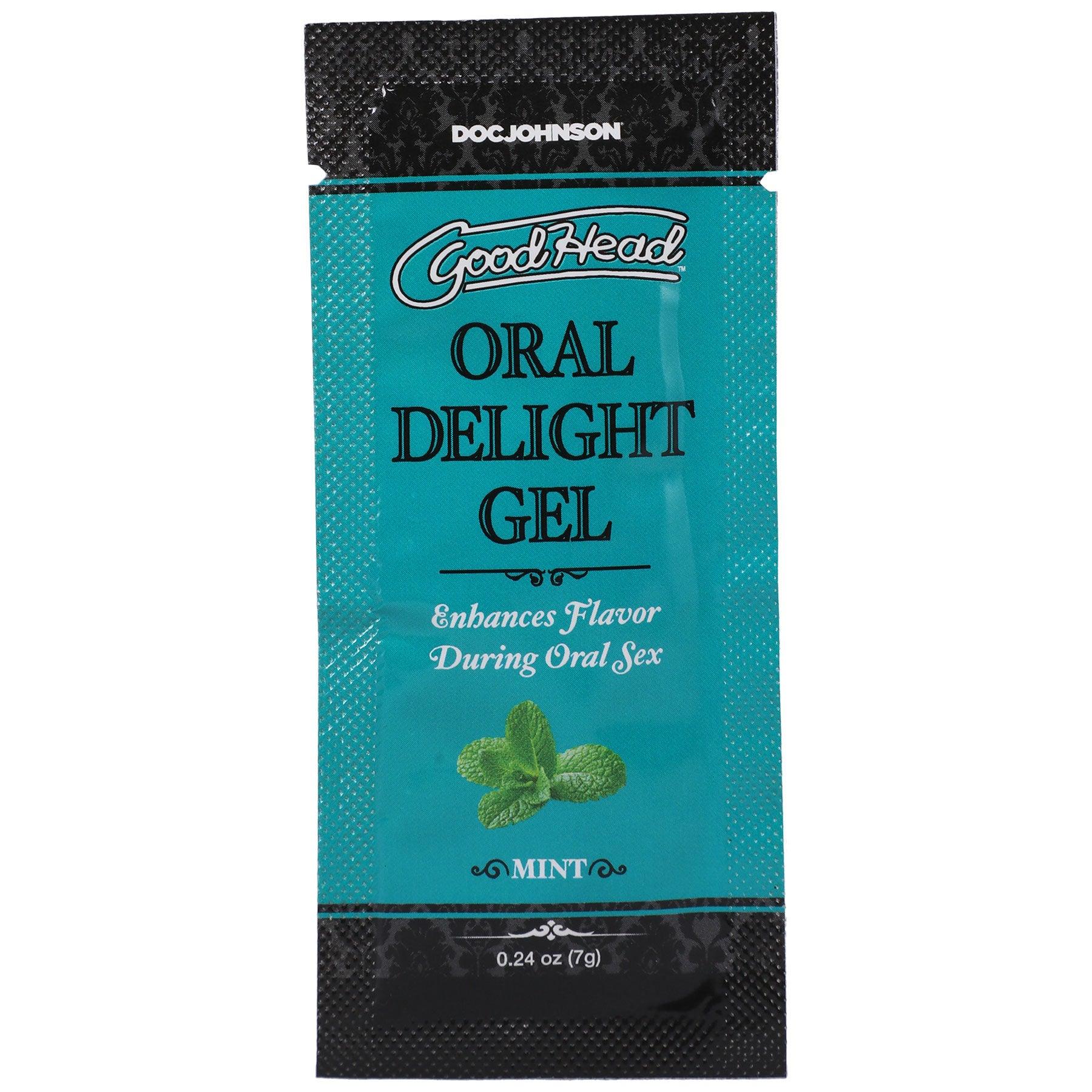 Goodhead - Oral Delight Gel - Mint - 0.24 Oz - Love It Wet