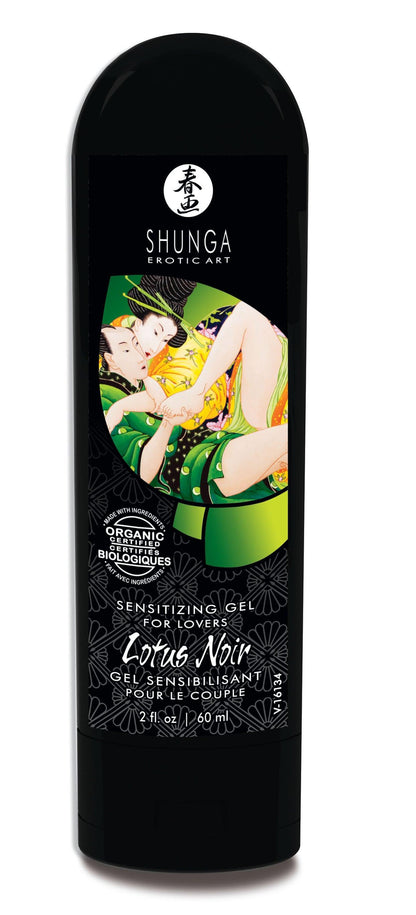 Lotus Noir - Sensitizing Gel for Lovers - 2 Fl. Oz. / 60 ml - Love It Wet