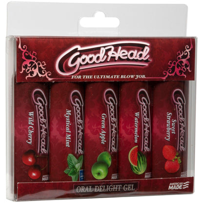 Good Head - Oral Delight Gel - 5 Pack - Love It Wet