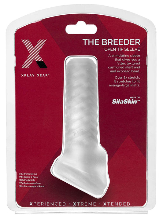 Xplay Breeder - Sleeve - Clear - Love It Wet