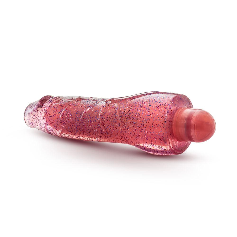 Glow Dicks - Molly Glitter Vibrator - Pink - Love It Wet