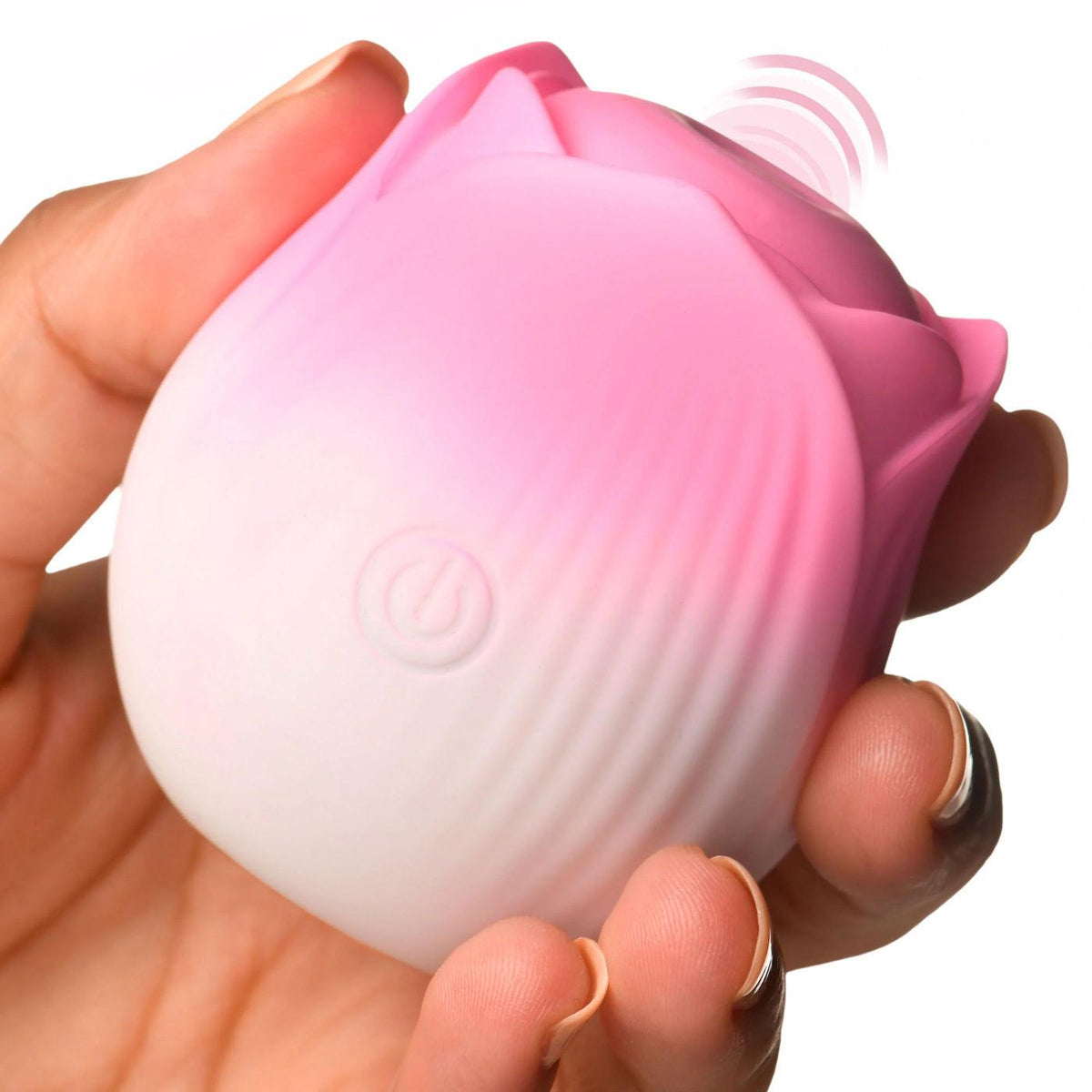 Pulsing Petals Throbbing Rose Stimulator - Pink - Love It Wet