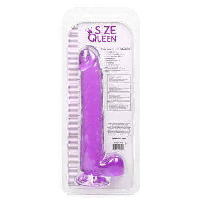 Size Queen 10 inch/25.5 Cm - Blue - Love It Wet