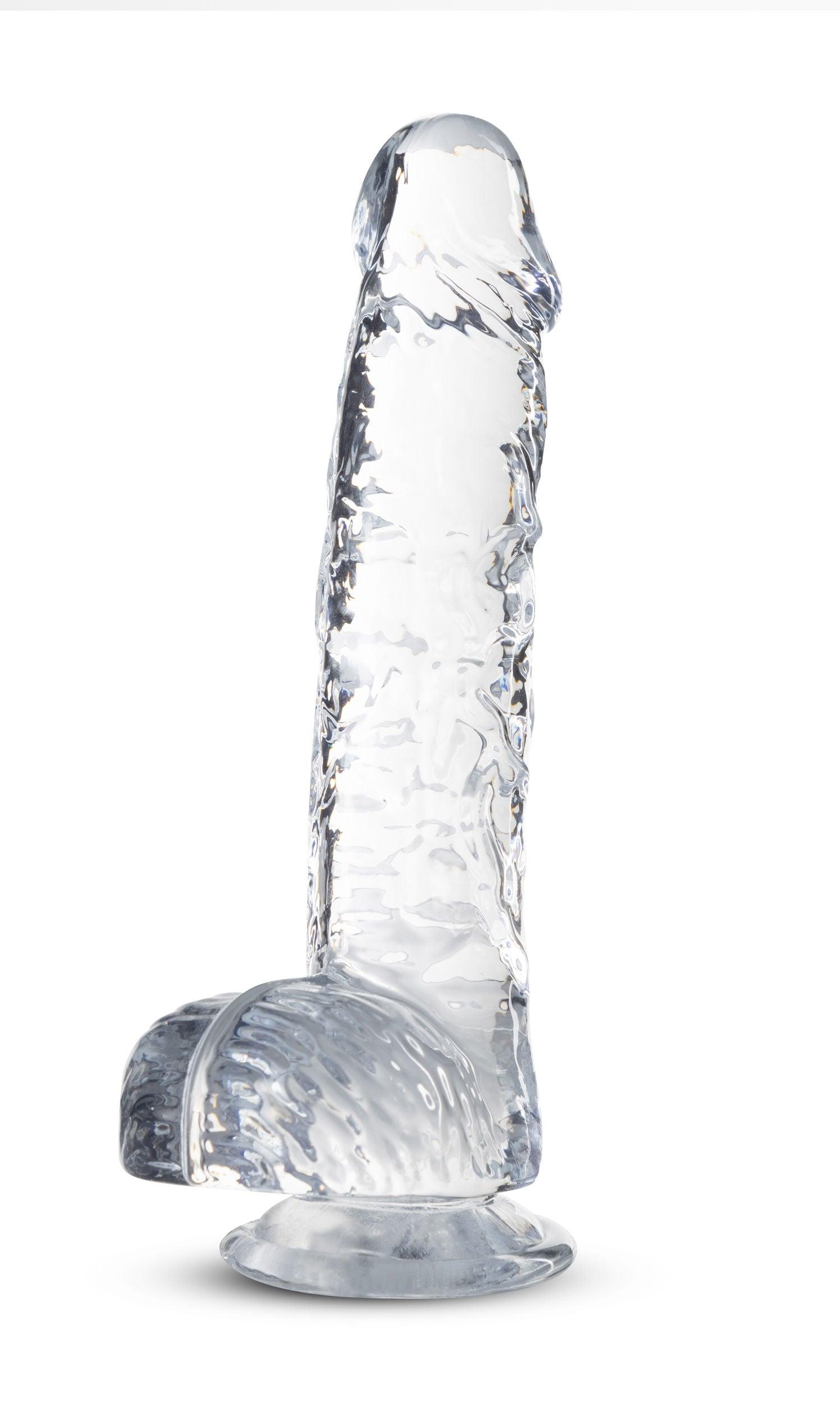 Naturally Yours - 6 Inch Crystalline Dildo - Diamond - Love It Wet