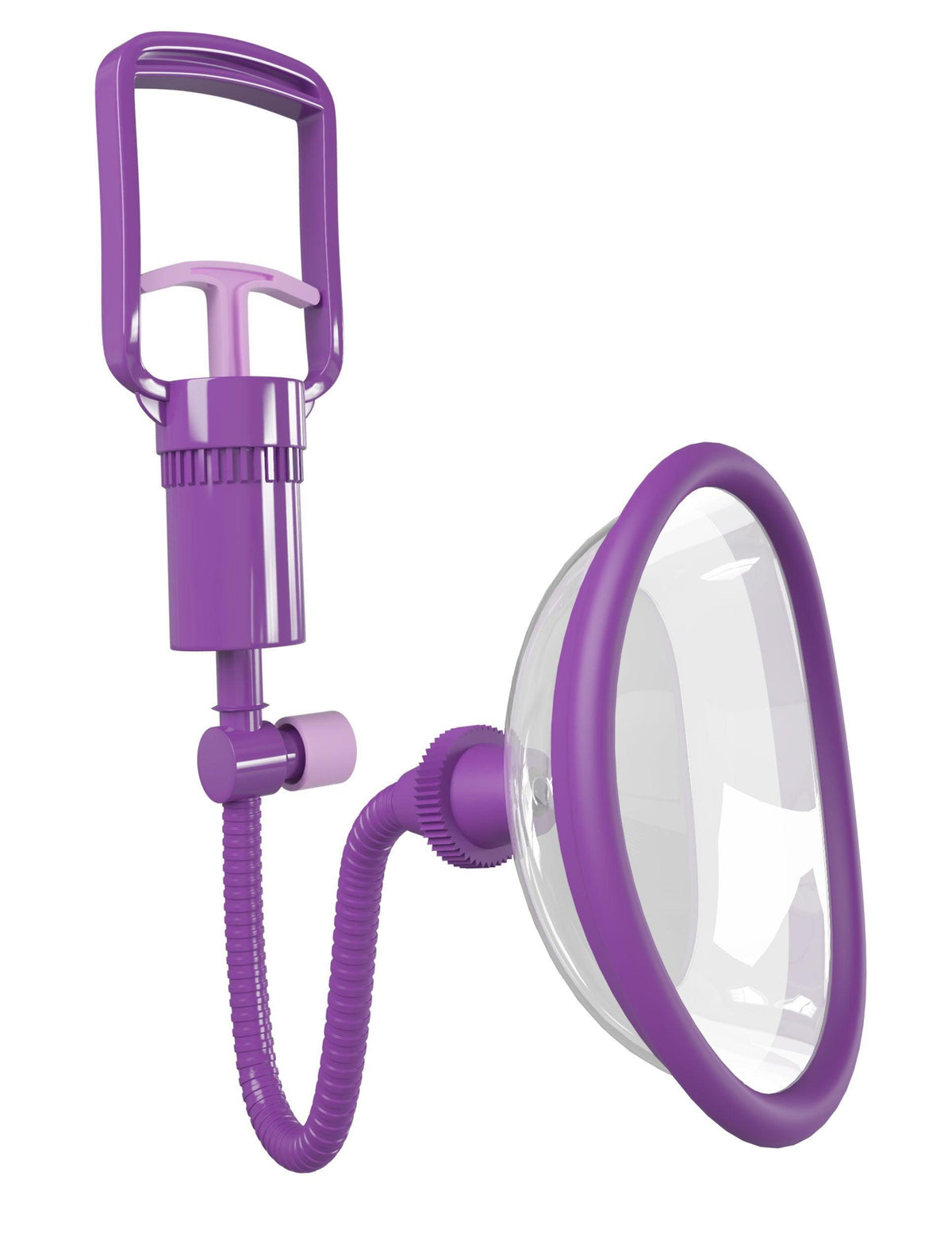 Fantasy for Her Manual Pleasure Pump - Purple - Love It Wet